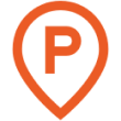 Terrasse et parking privé