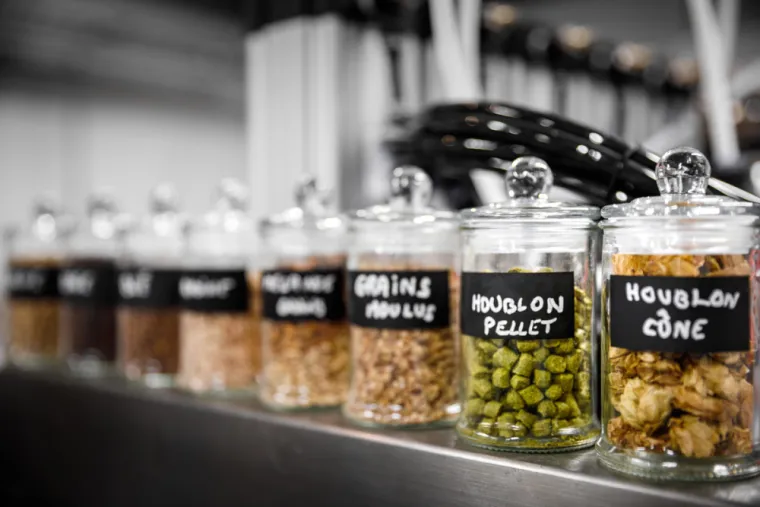 Les ingrédients d’une bière artisanale, Bourg-en-Bresse, Brasserie Kooka