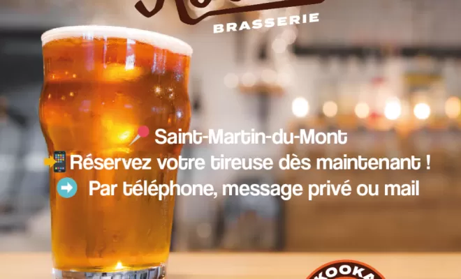LOCATION DE TIREUSE, Bourg-en-Bresse, Brasserie Kooka