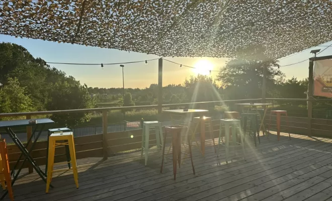 La terrasse, Bourg-en-Bresse, Brasserie Kooka