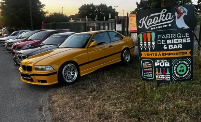 Rassemblement voitures anciennes Vendredi 04 Juillet 2025, Bourg-en-Bresse, Brasserie Kooka