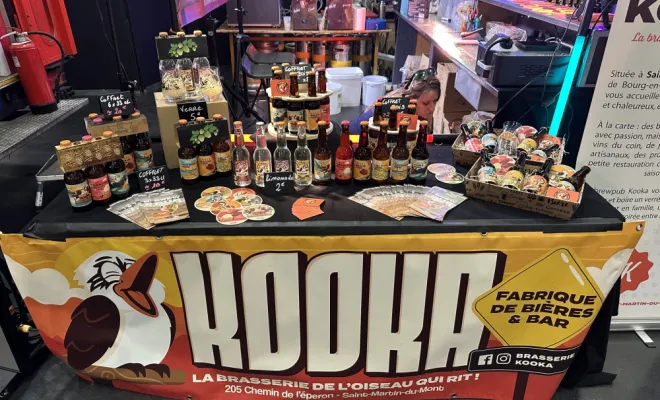 Les évènements extérieurs, Bourg-en-Bresse, Brasserie Kooka